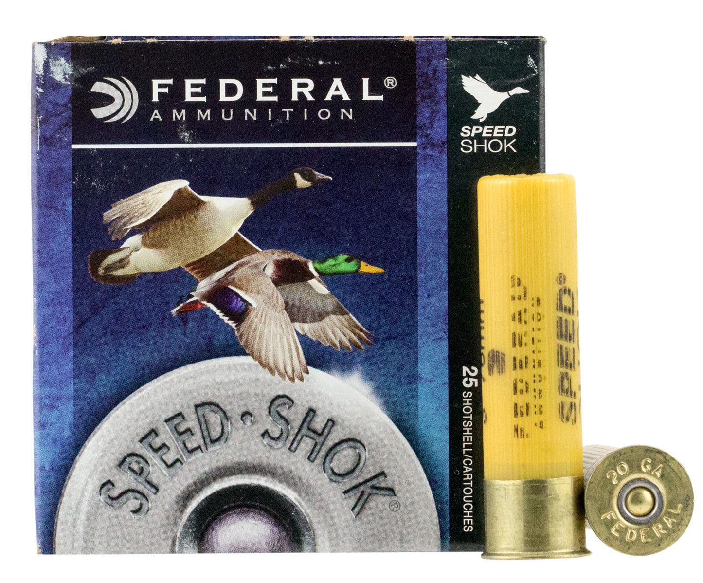 Federal WF2093 Speed-Shok Waterfowl 20 Gauge 3" 7/8 oz 3 Shot 25 Per Box/ 10 Cs