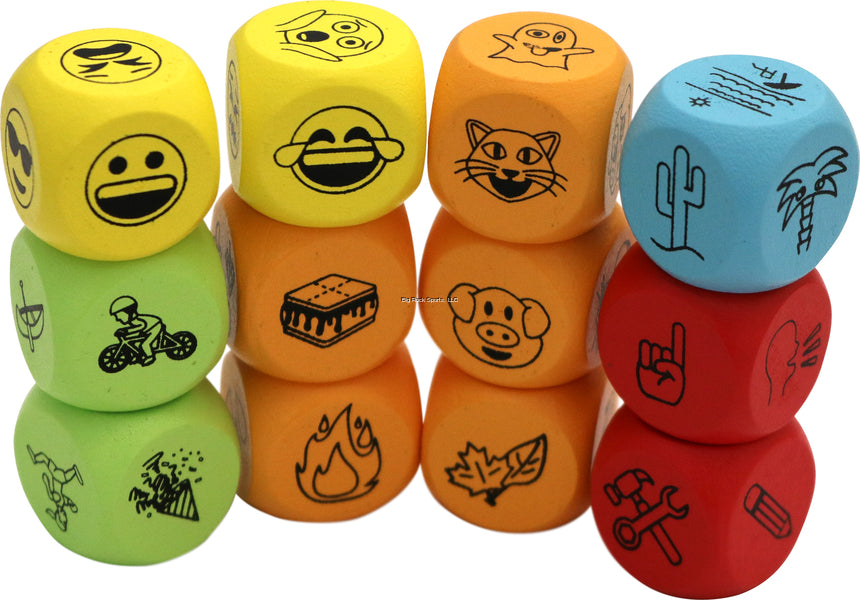 Coghlan's 2174 Fireside Story Dice