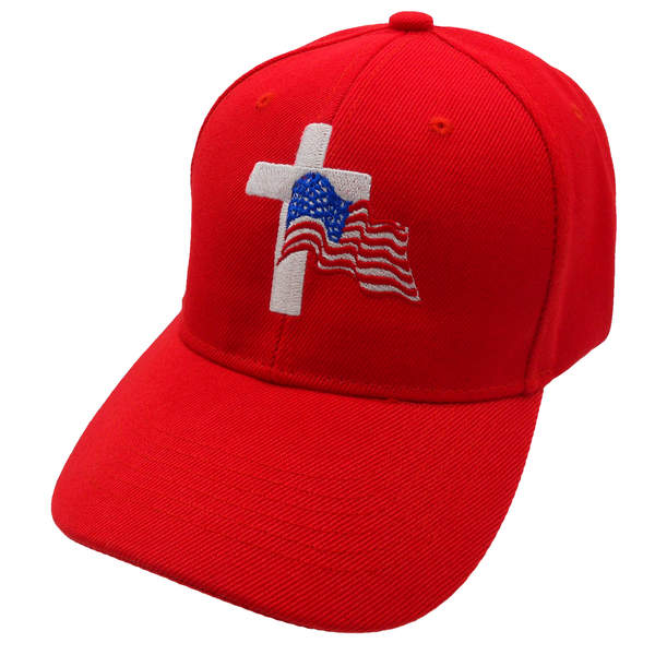 Flag and Cross Cap