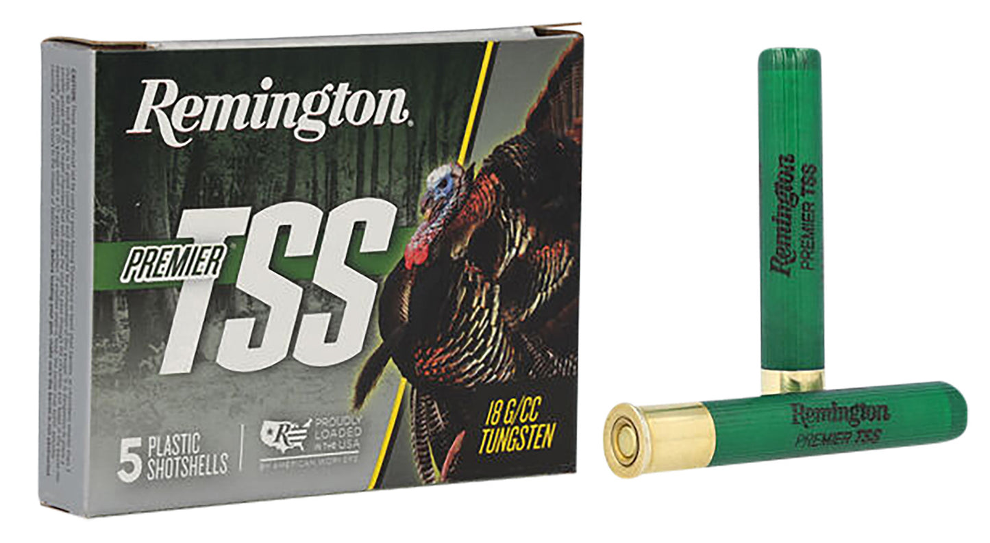 Remington Ammunition 28069 Premier TSS Turkey 410 Gauge 3" 13/16 oz Tungsten 9 Shot 5 Per Box/ 10 Cs