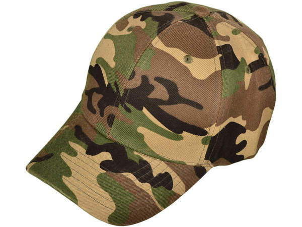 Acrylic Velcro Cap - Green Camo