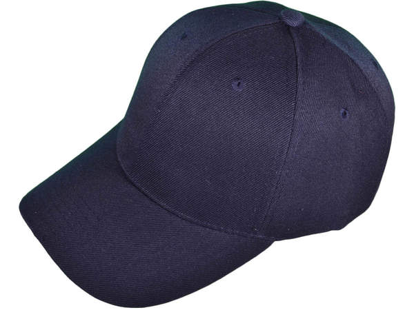 Acrylic Velcro Cap - Navy Blue