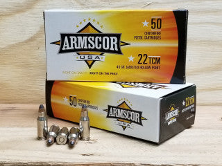Armscor FAC22TCM1N USA Competition 22 TCM 40 gr Jacketed Hollow Point-50