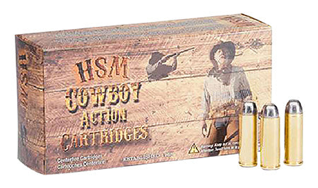 HSM 383N Cowboy Action Handgun 38 Special 148 gr Lead 50 Per Box