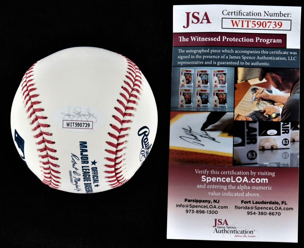 Joe Torre Signed OML Baseball (JSA)