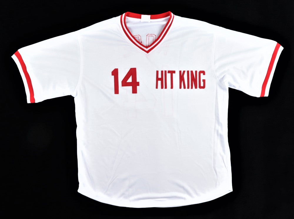 Pete Rose Signed Jersey - Cincinnati Reds