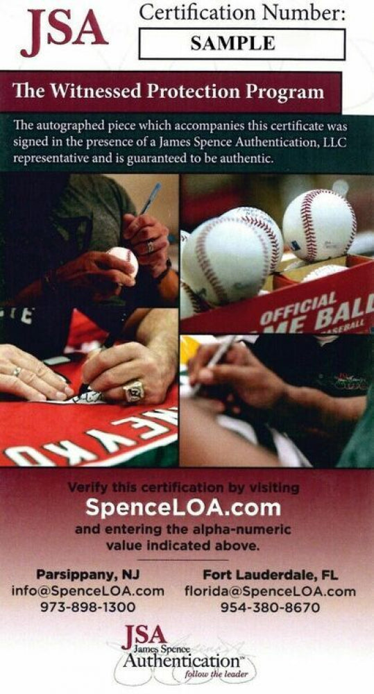 Andruw Jones Signed Jersey (JSA)