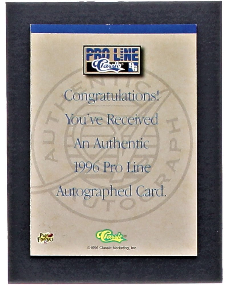 Ron Jaworski 1996 Pro Line Autographs Blue #31