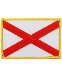 ALABAMA (FLAG) (3-1/2"x2-1/2")