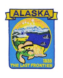 ALASKA (STATE MAP) (3-3/8")