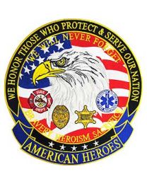 AMERICAN HEROES (XLG) (12-1/2")