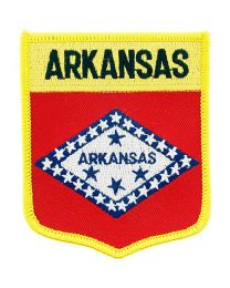 ARKANSAS (SHIELD) (3-1/2"x2-7/8")