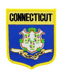 CONNECTICUT (SHIELD) (3-1/2"x2-7/8")