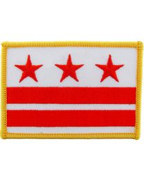 DIST.OF COLUMBIA (FLAG) (3-1/2"x2-1/2")