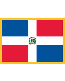 DOMINICAN REPUBLIC (3-1/2"x2-1/2")