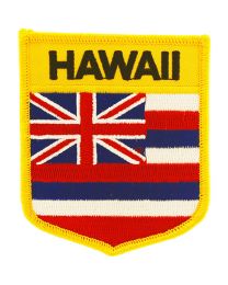 HAWAII (SHIELD) (3-1/2"x2-7/8")