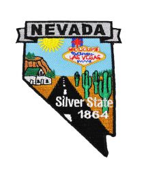 NEVADA (STATE MAP) (3-5/8")
