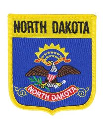 NORTH DAKOTA (SHIELD) (3-1/2"x2-7/8")