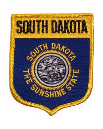 SOUTH DAKOTA (SHIELD) (3-1/2"x2-7/8")