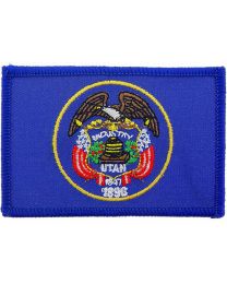 UTAH (FLAG) (3-1/2"x2-1/2")