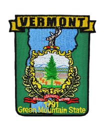 VERMONT (STATE MAP) (3-1/2")