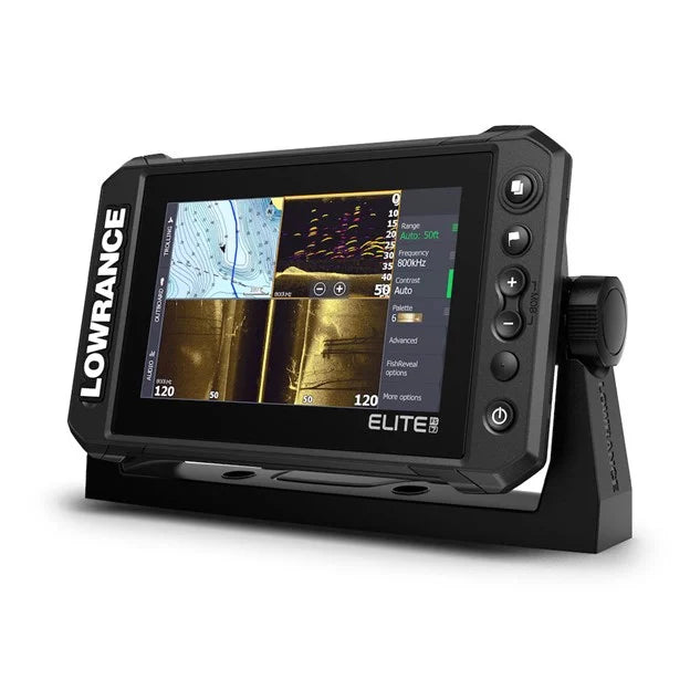 Lowrance 000-15946-001 Elite FS 9/Halo 20 Bundle: Touch Screen, HDI M/H/Down, C-MAP Contour+, 6W Pulse Compression, 24nm Range, 24RPM