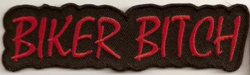 Biker Bitch Patch 4.5x1"