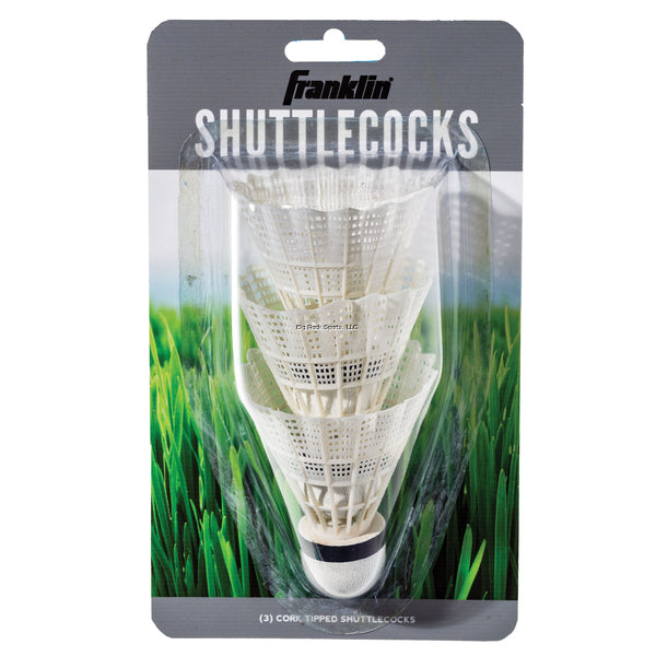 Franklin 52618 Nylon Shuttlecock 3Pk