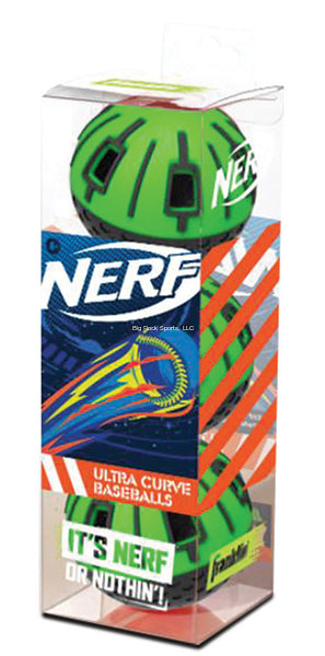 Nerf 92120 Ultra Curve Baseballs 3 Pk