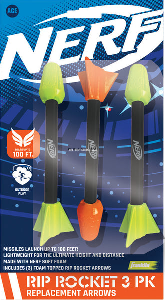 Nerf 82080 Universal Rip Rockets 3 Pk