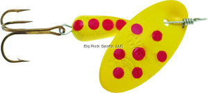 Panther Martin 1PMSP-Y In-Line Spinner, #1, 1/32 oz, Spotted Yellow