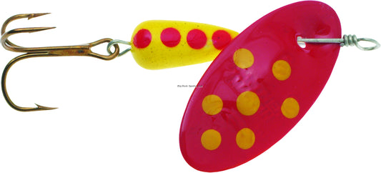 Panther Martin 1PMSP-R In-Line Spinner, #1, 1/32 oz, Spotted Red
