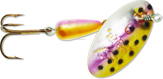 Panther Martin 1PMH-PYH Holographic Regular In-Line Spinner, #1, 1/32 oz, Pink & Yellow