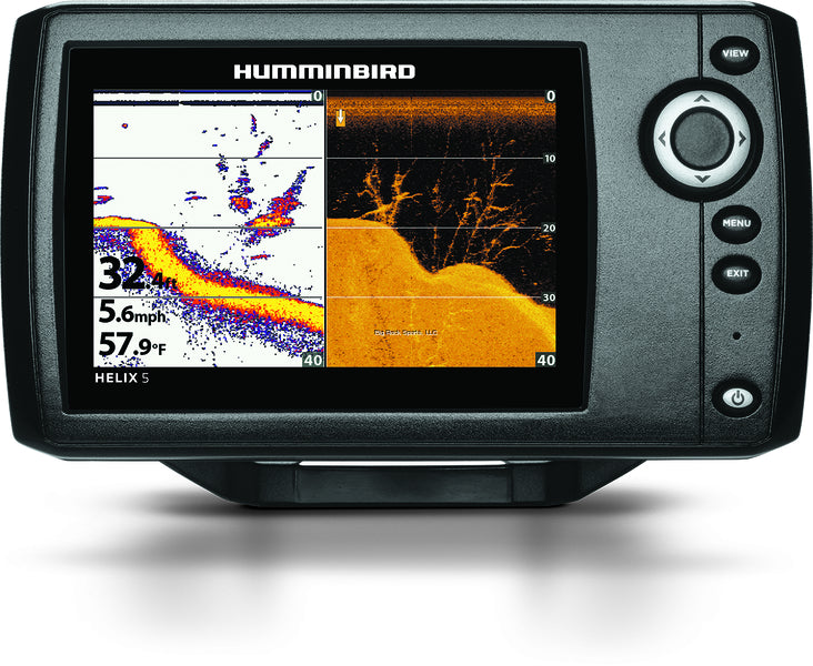 Humminbird 410200-1 Helix 5 Sonar DI G2, Down Imaging, Dual Beam, 5" Display, 800 x 480