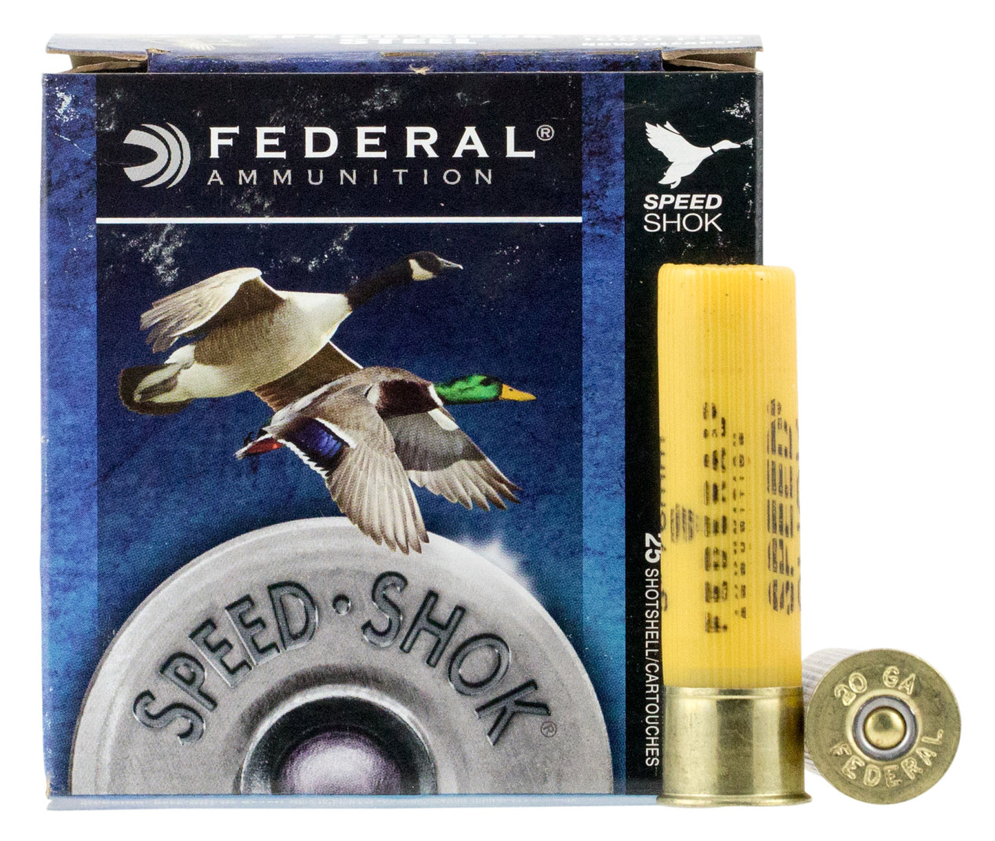 Federal WF2094 Speed-Shok Waterfowl 20 Gauge 3" 7/8 oz 4 Shot 25 Per Box/ 10 Cs