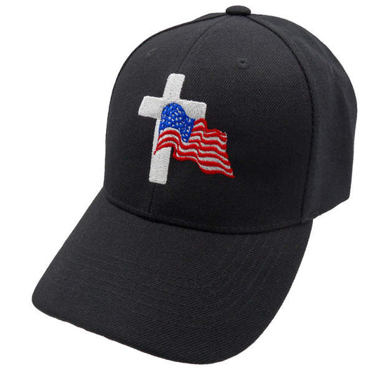 Flag and Cross Cap