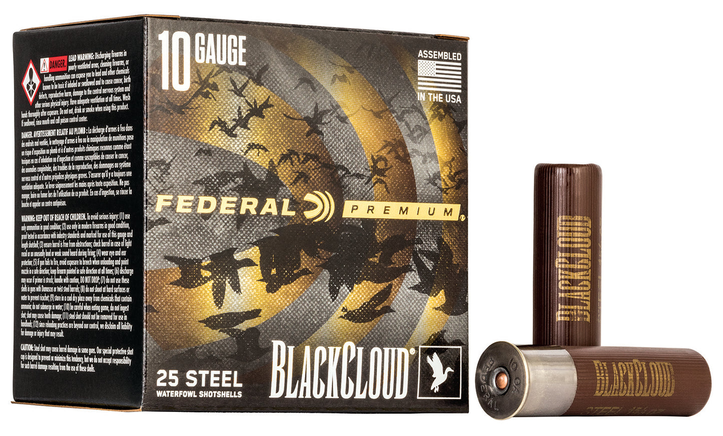 Federal PWBX107BB Premium Black Cloud FS 10 3.50" 1 5/8 oz BB Shot 25 Per Box/ 10 Cs