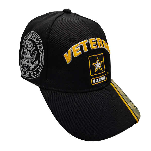 Veteran Army Logo Emblem Shadow Cap