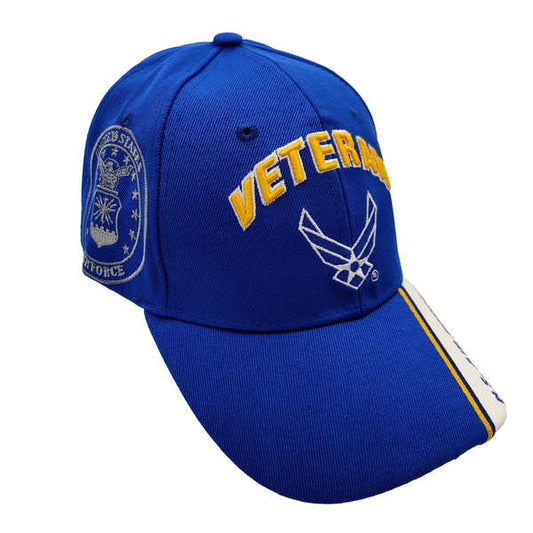 Veteran Air Force Logo Emblem Shadow Cap