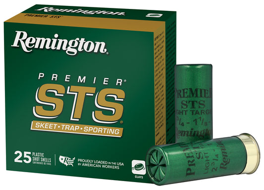 Remington Ammunition 28860 Premier STS Target Load 20 Gauge 2.75" 7/8 oz 7.5 Shot 25 Per Box/ 10 Cs