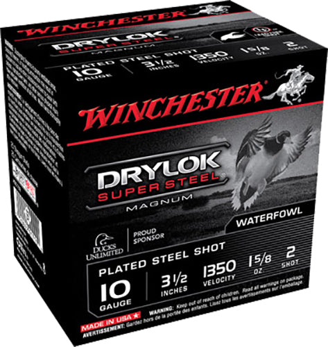 Winchester Ammo XSC102 DryLock Super 10 3.50" 1 5/8 oz 2 Shot 25 Per Box/ 10 Cs