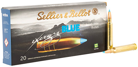 Sellier & Bellot SB300XA eXergy 300 Win Mag 180 gr TAC-EX-Blue 20 Per Box/10 Cs