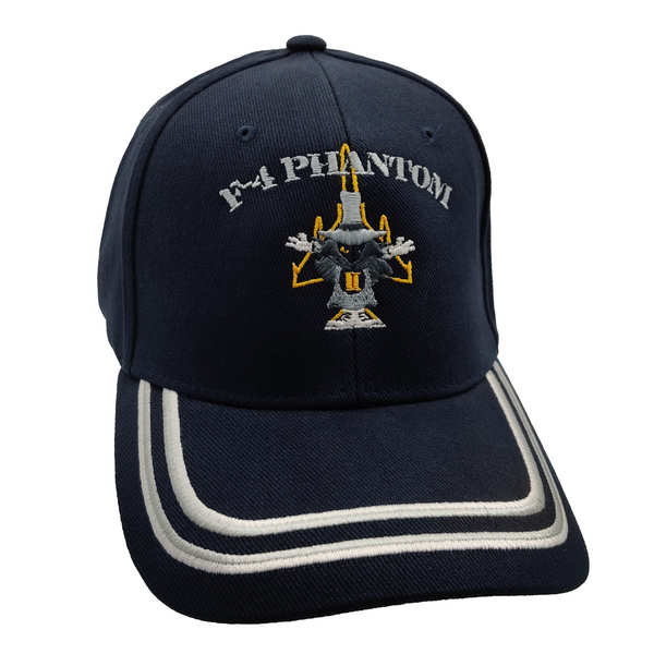 F-4 Phantom w/ WG Stripes Cap - Navy Blue