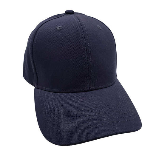 Premium Cotton Cap - Navy Blue