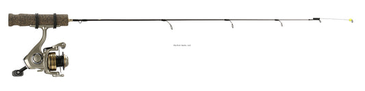 13 Fishing MPC3-27UL Microtec Panfish Ice Combo, 3BB, 5.2:1, IAR, 27" UL, Solid Fiberglass Blank, Titanium Spring Bobber