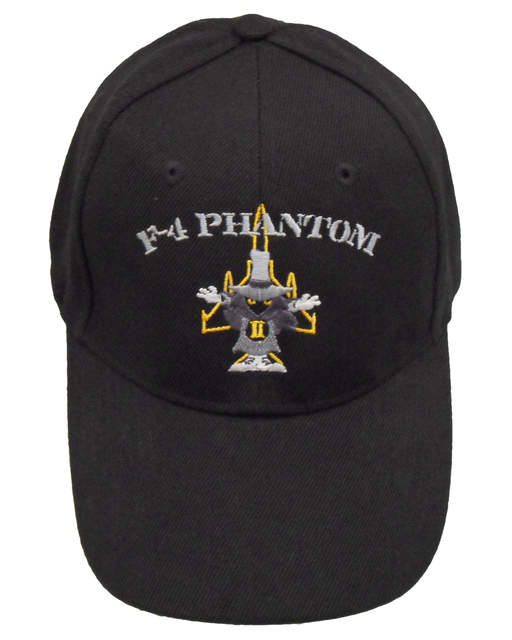 F-4 Phantom Cap - Black - Black