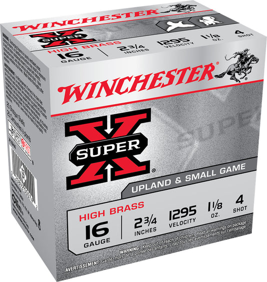 Winchester Ammo X28H5 Super X Heavy Game Load High Brass 28 Gauge 2.75" 1 oz 1205 fps 5 Shot 25 Bx/10 Cs