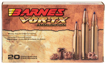 Barnes Bullets 21569 VOR-TX Centerfire Rifle 300 Win Mag 150 gr Tipped TSX Boat-Tail 20 Per Box/ 10 Cs