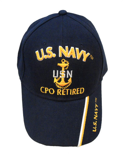 US Navy CPO Retired Cap