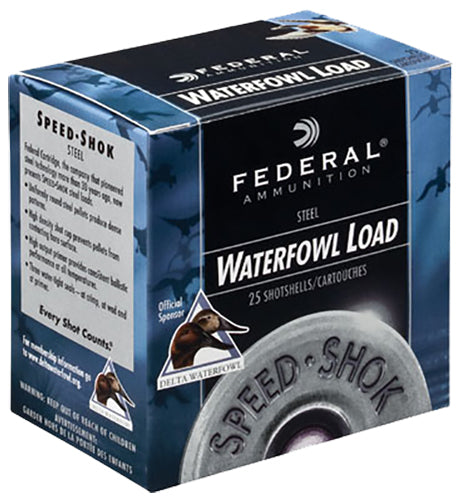 Federal WF1072 Speed-Shok Waterfowl 10 3.50" 1 1/2 oz 2 Shot 25 Per Box/ 10 Cs